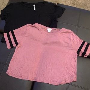Bundle of 2 crop tops